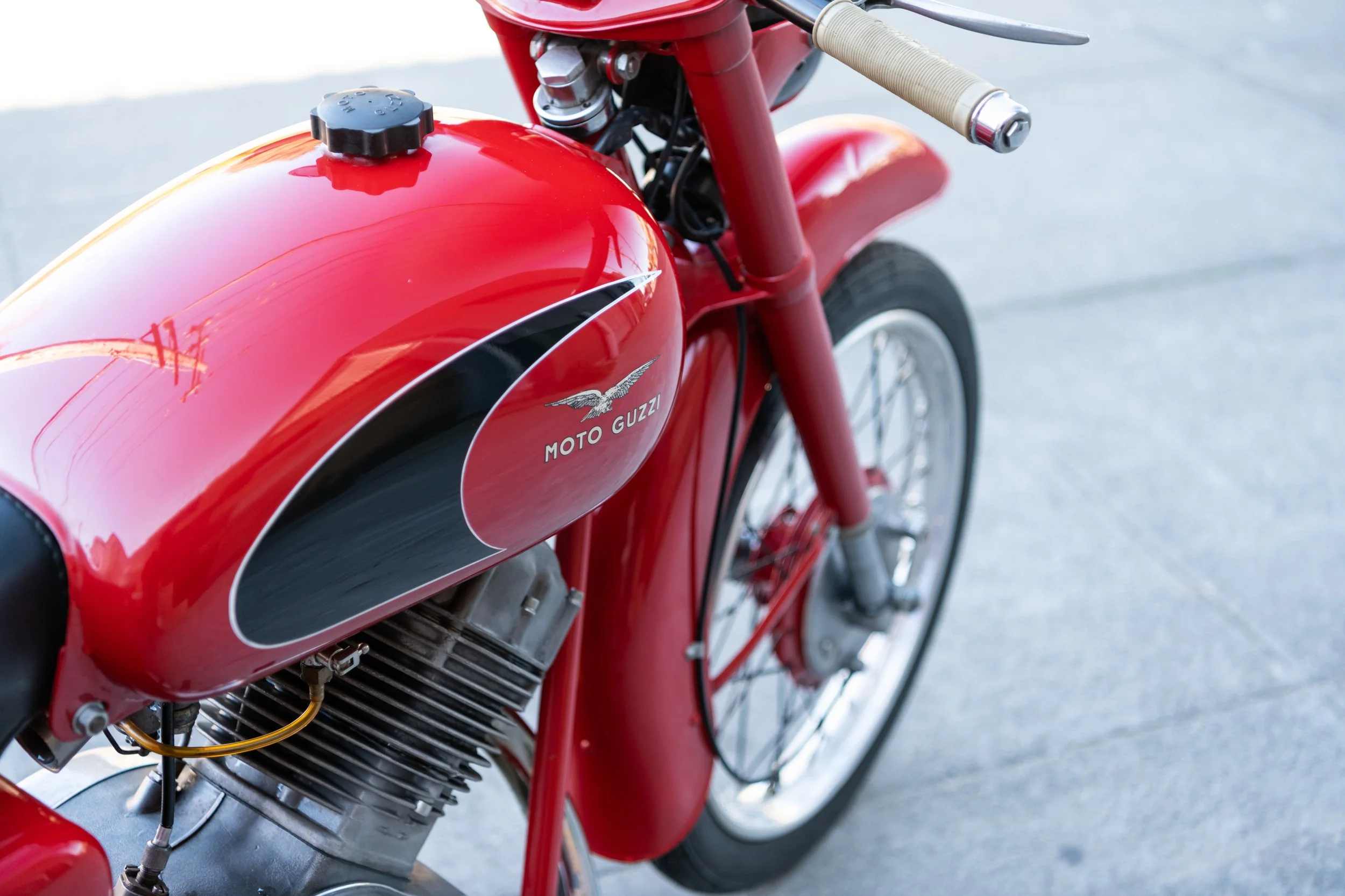 D231 1958 Moto Guzzi Lodola 175cc — Bello Moto SF